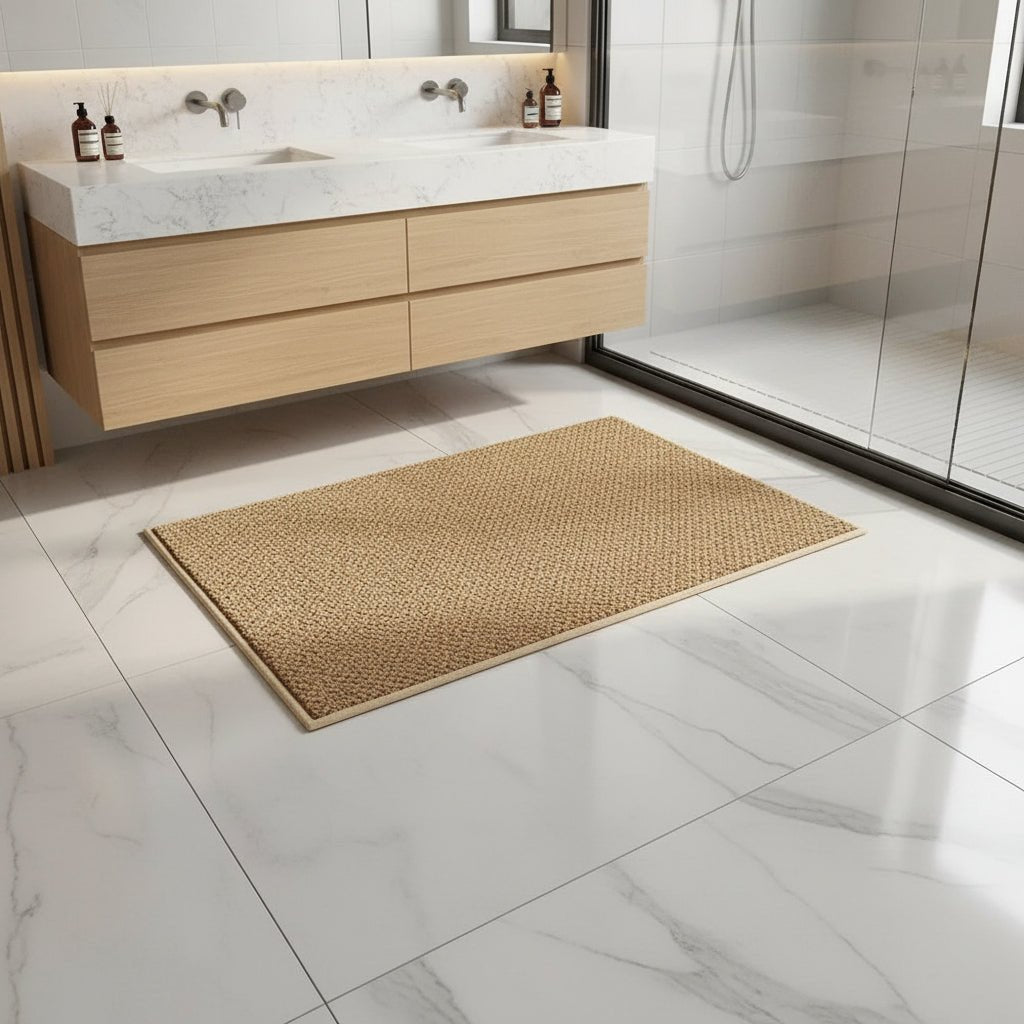 DRYENTRY Absorbent Doormat — Geometric Design Moisture Control 4