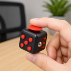 Fidget Toy Cube — 6 & 12 Sided Anti-Stress Sensory Gadget 4