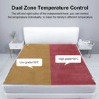 Electric Heated Blanket — Auto Thermostat Dual Size Bed Warmer 3