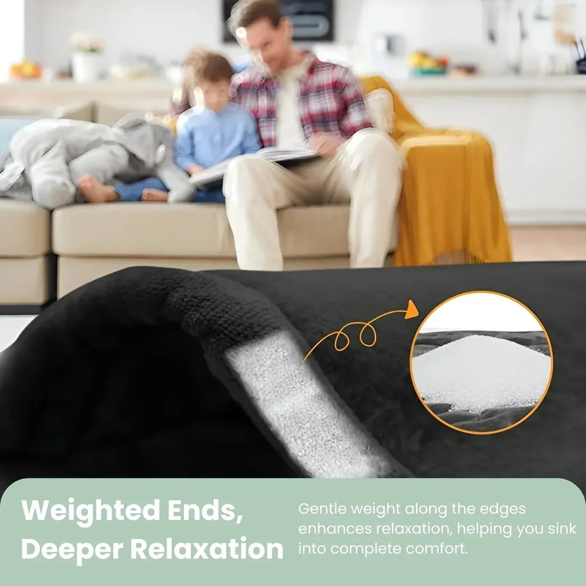 Electric Heating Pad for Back, Shoulder & Neck Relief 4