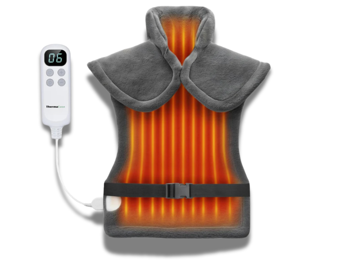 Electric Heating Pad for Back, Shoulder & Neck Relief 1