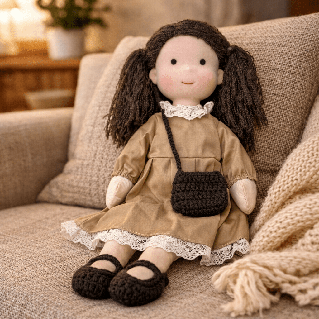 Waldorf Doll Elora — Handmade Cotton 11 in, 37 Styles 10