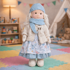 Waldorf Doll Elora — Handmade Cotton 11 in, 37 Styles 1