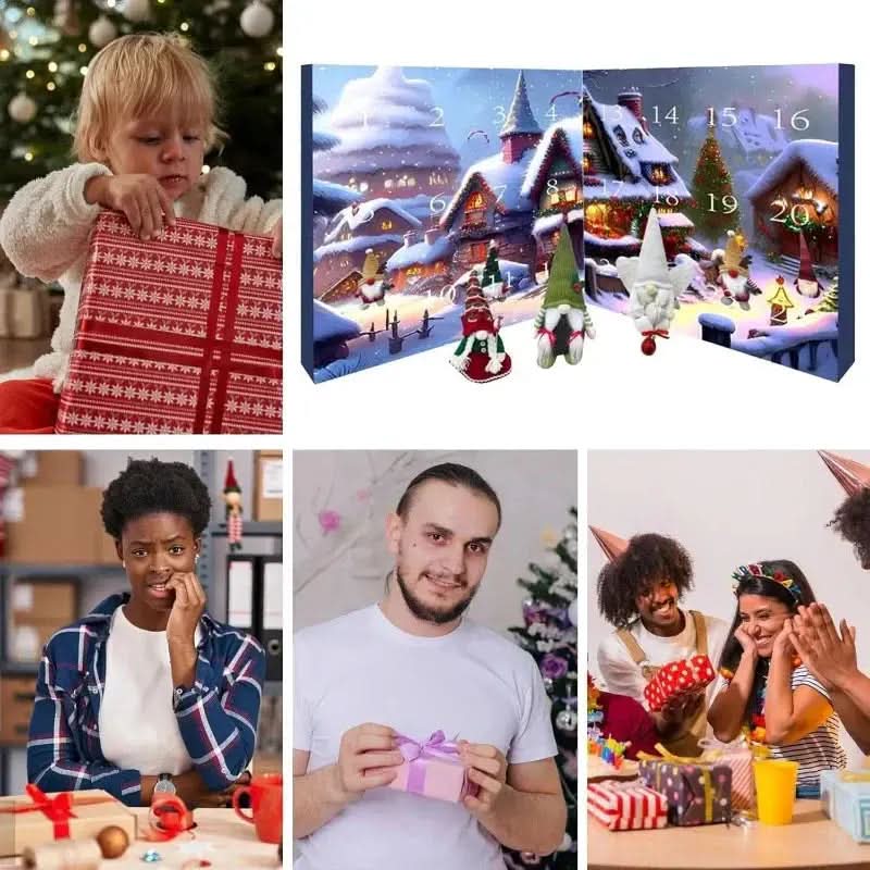 Elvoria 2025 Advent Calendar — 24 Handcrafted Gnome Figures 6