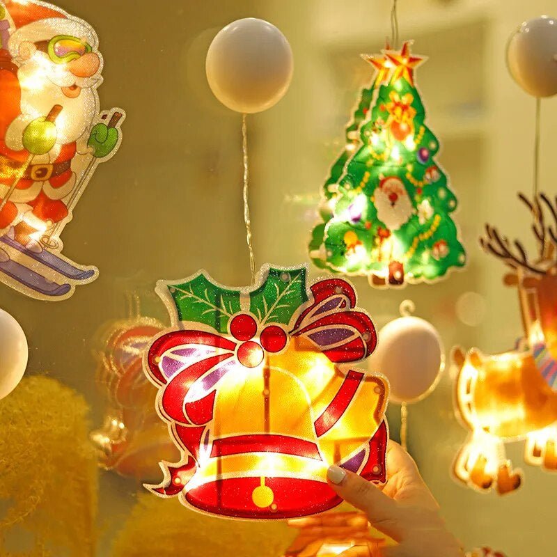 Festiglo Christmas LED Window Decoration — 7 Festive Designs 3