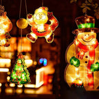 Festiglo Christmas LED Window Decoration — 7 Festive Designs 4