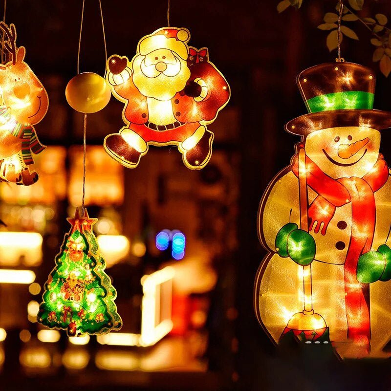 Festiglo Christmas LED Window Decoration — 7 Festive Designs 4