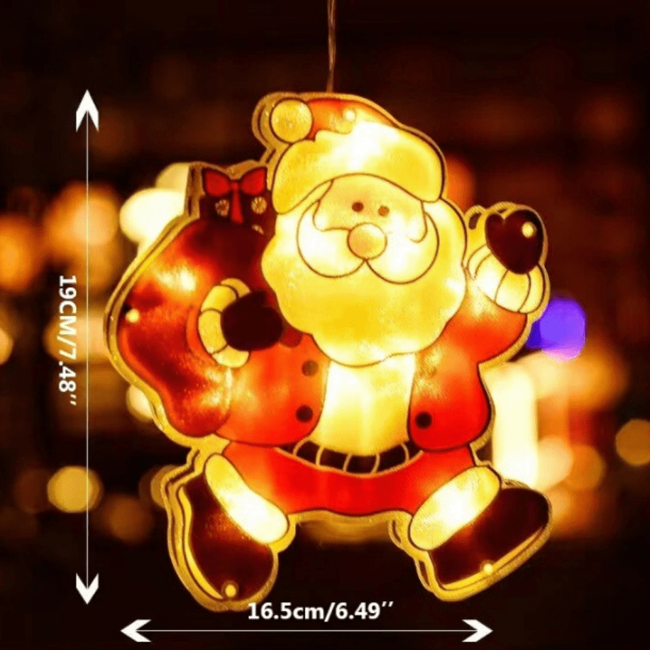 Festiglo Christmas LED Window Decoration — 7 Festive Designs 5