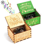 Christmas Music Box — Classic Holiday Melody Wind-Up Decor 2