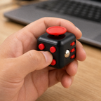 Fidget Toy Cube — 6 & 12 Sided Anti-Stress Sensory Gadget 2