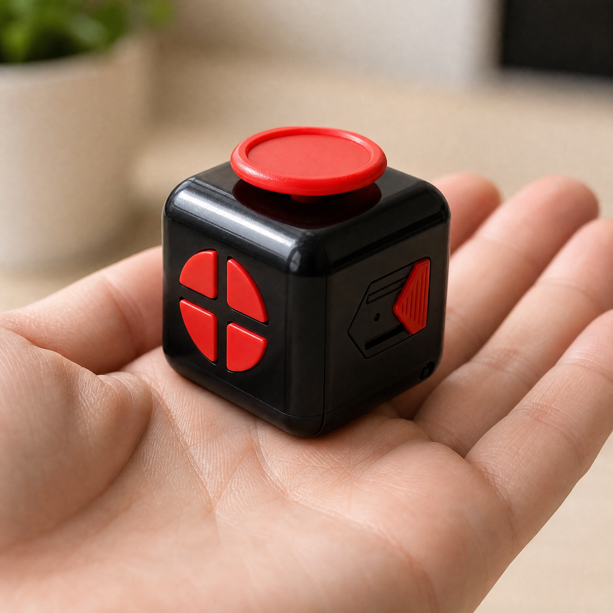 Fidget Toy Cube — 6 & 12 Sided Anti-Stress Sensory Gadget 3