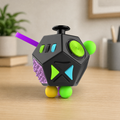 Fidget Toy Cube — 6 & 12 Sided Anti-Stress Sensory Gadget 6