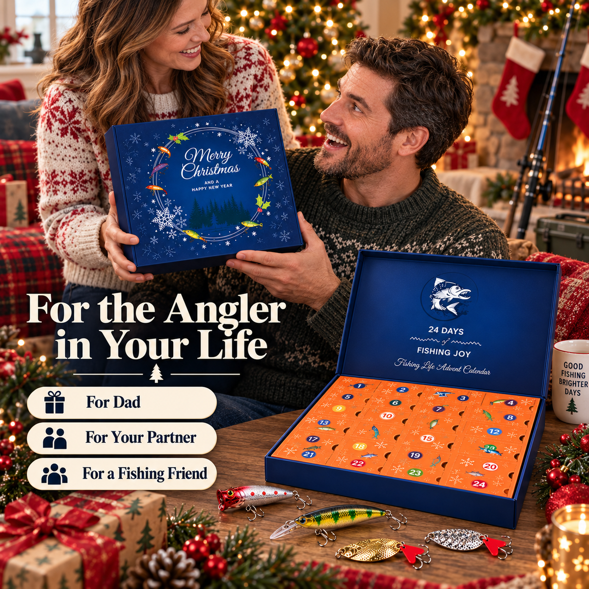 Fishing Advent Calendar 2026 — 24 Days of Surprise Fishing Lures 5