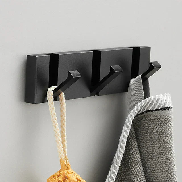 Foldable Wall Hook Set – Stainless Steel, Gold or Black 13