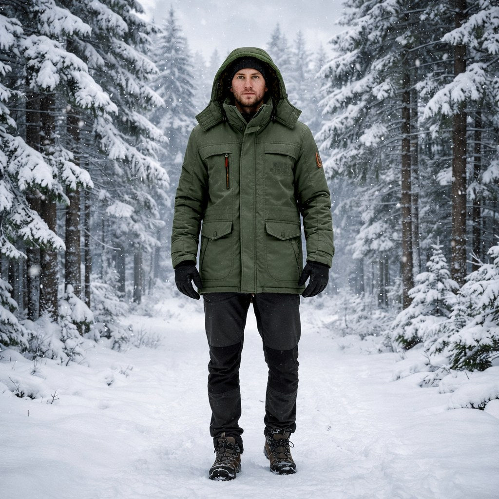 FrostGuard Padded Parka — Windproof Winter Coat with Hood 10