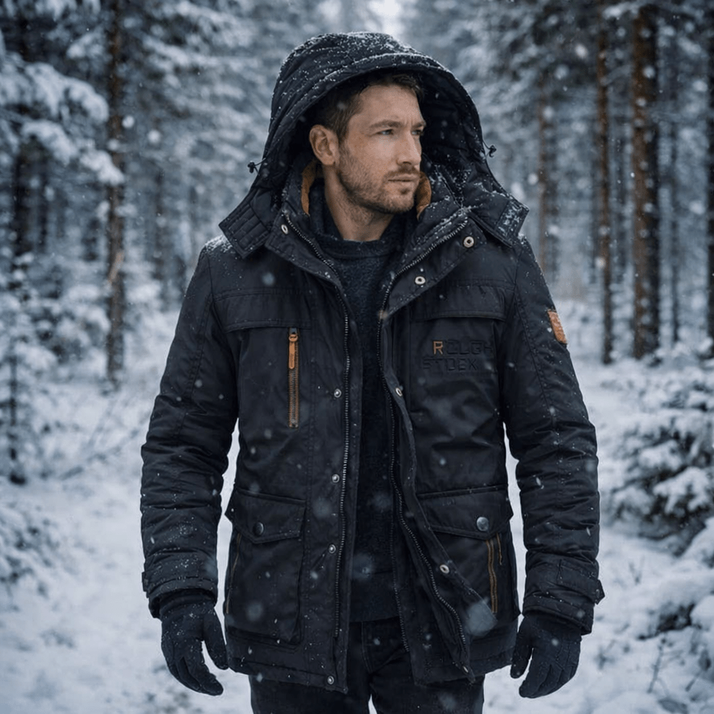 FrostGuard Padded Parka — Windproof Winter Coat with Hood 11