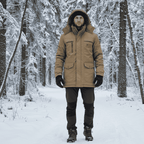 FrostGuard Padded Parka — Windproof Winter Coat with Hood 12