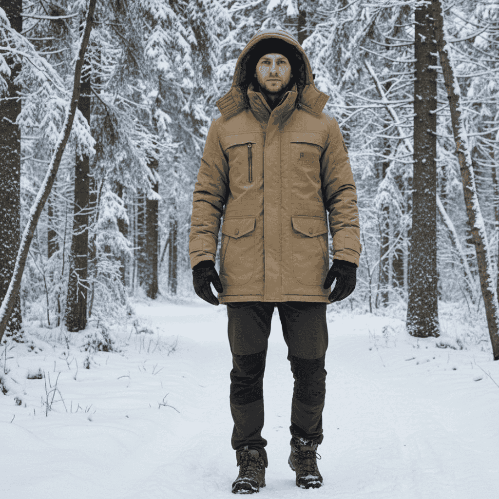 FrostGuard Padded Parka — Windproof Winter Coat with Hood 12
