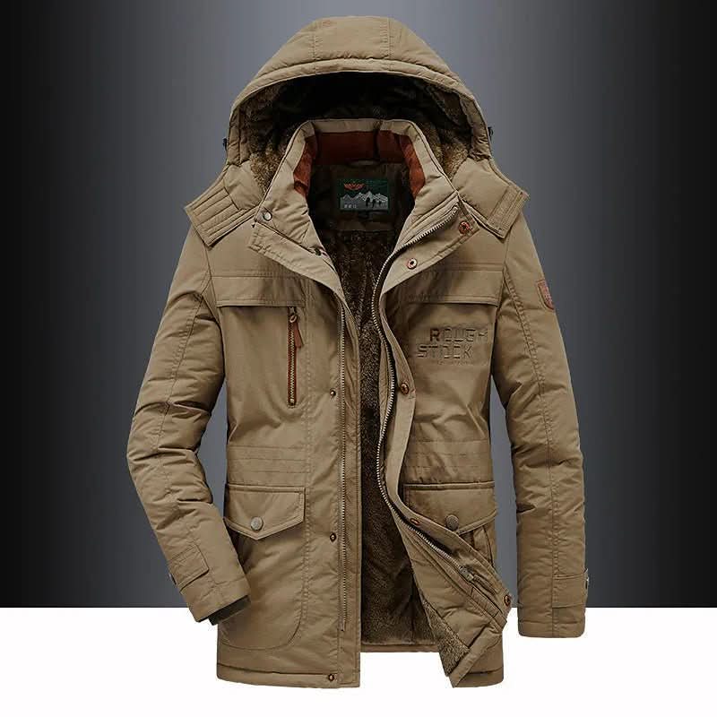FrostGuard Padded Parka — Windproof Winter Coat with Hood 8