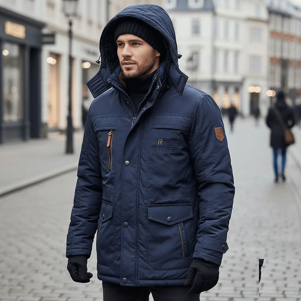FrostGuard Padded Parka — Windproof Winter Coat with Hood 9