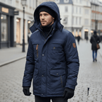 FrostGuard Padded Parka — Windproof Winter Coat with Hood 9