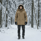 FrostGuard Padded Parka — Windproof Winter Coat with Hood 1
