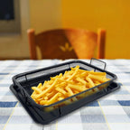 Air Fryer Accessories — FryMaster Non-Stick Stackable Rack Set 6