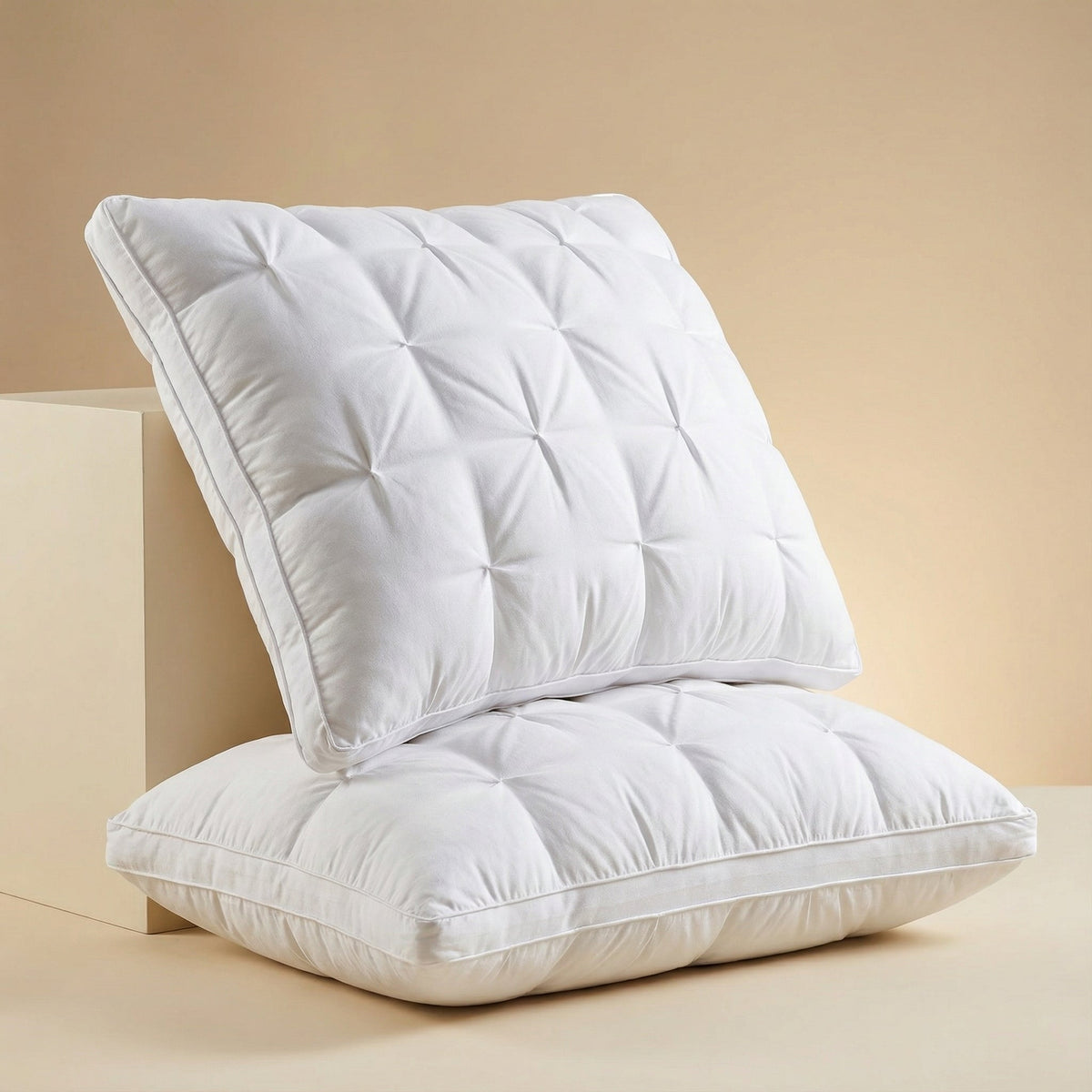 100% Goose Down Pillow Breathable & Shape-Retaining 48x74 cm 5