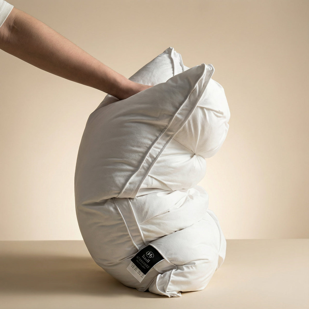 100% Goose Down Pillow Breathable & Shape-Retaining 48x74 cm 6