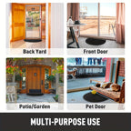 Half-Round Rubber Door Mat — Non-Slip Indoor & Outdoor Use 10