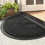 Half-Round Rubber Door Mat — Non-Slip Indoor & Outdoor Use 6