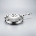 Titanium Hammered Non-Stick Frying Pan — Chemical-Free Induction 1