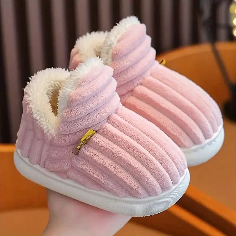 HeatSoft Thermal House Slippers — Vegan Fleece Non-Slip Sole 19