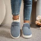 HeatSoft Thermal House Slippers — Vegan Fleece Non-Slip Sole 7