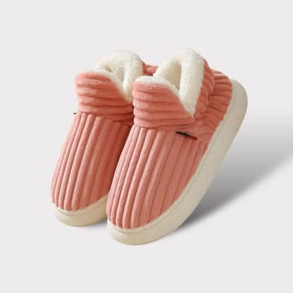 HeatSoft Thermal House Slippers — Vegan Fleece Non-Slip Sole 9