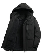 Men's Waterproof Winter Jacket Regular Fit — Down Filled Parka 2