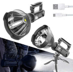 Rechargeable LED Flashlight — 90000LM 8000mAh IPX5 Torch 2