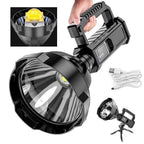 Rechargeable LED Flashlight — 90000LM 8000mAh IPX5 Torch 1