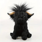Highland Cow Plush Toy — Soft Stuffed Animal 9.8 in 4