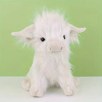 Highland Cow Plush Toy — Soft Stuffed Animal 9.8 in 5