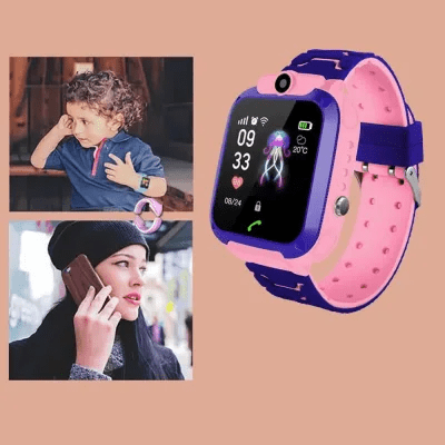 Kids GPS Smartwatch with SOS Button & Educational Games 4