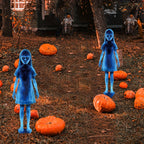 Lighted Ghost Halloween Stake — Outdoor Yard Decoration 2