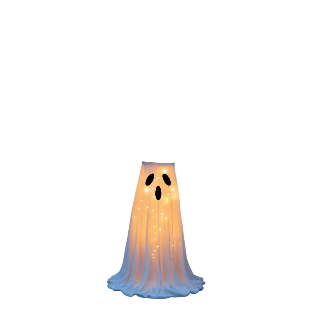 Lighted Ghost Halloween Candy Bowl Stand — 39.4 in Tall 3