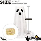 Lighted Ghost Halloween Candy Bowl Stand — 39.4 in Tall 4