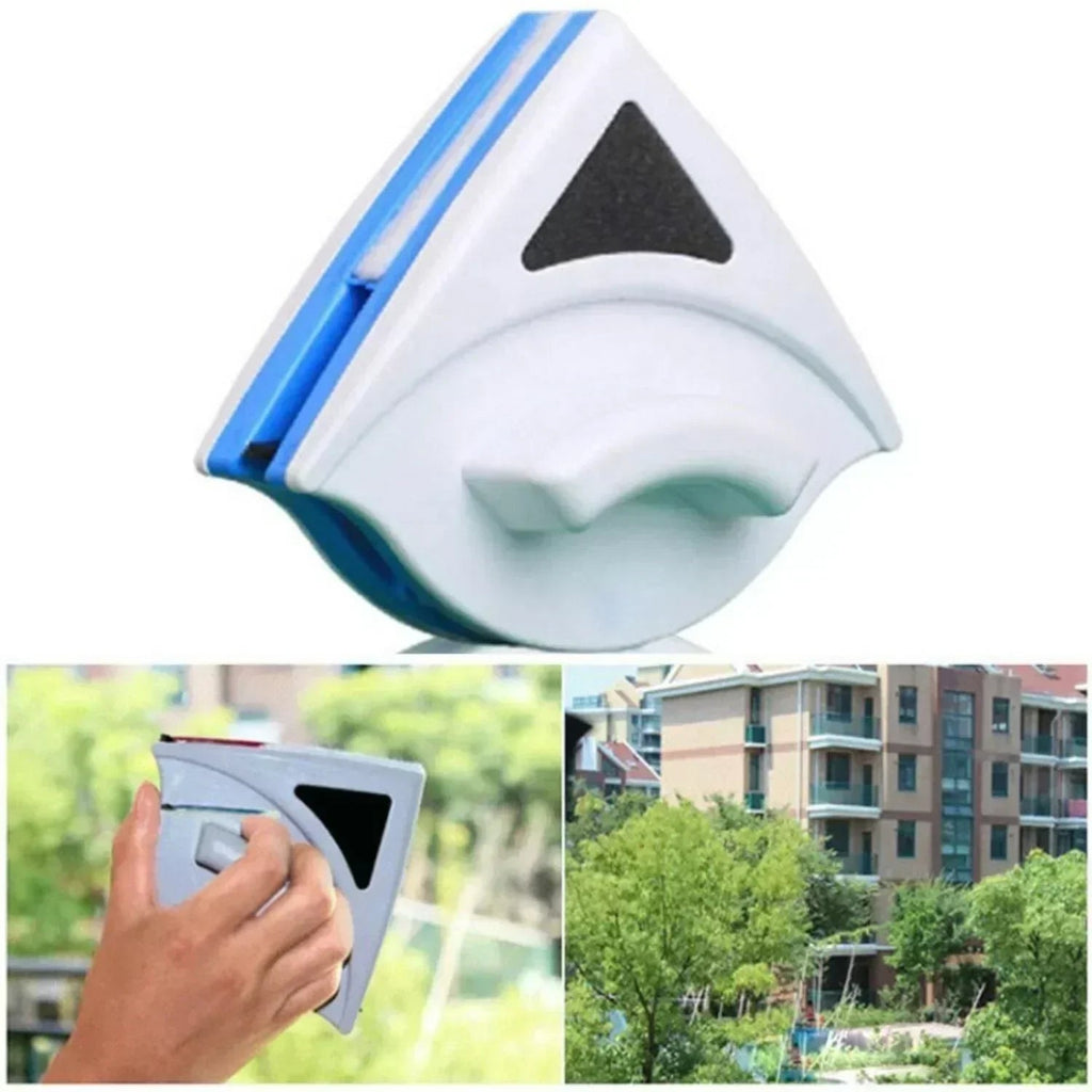 Magnetic Double-Sided Window Cleaner — Streak-Free Glass Tool 11