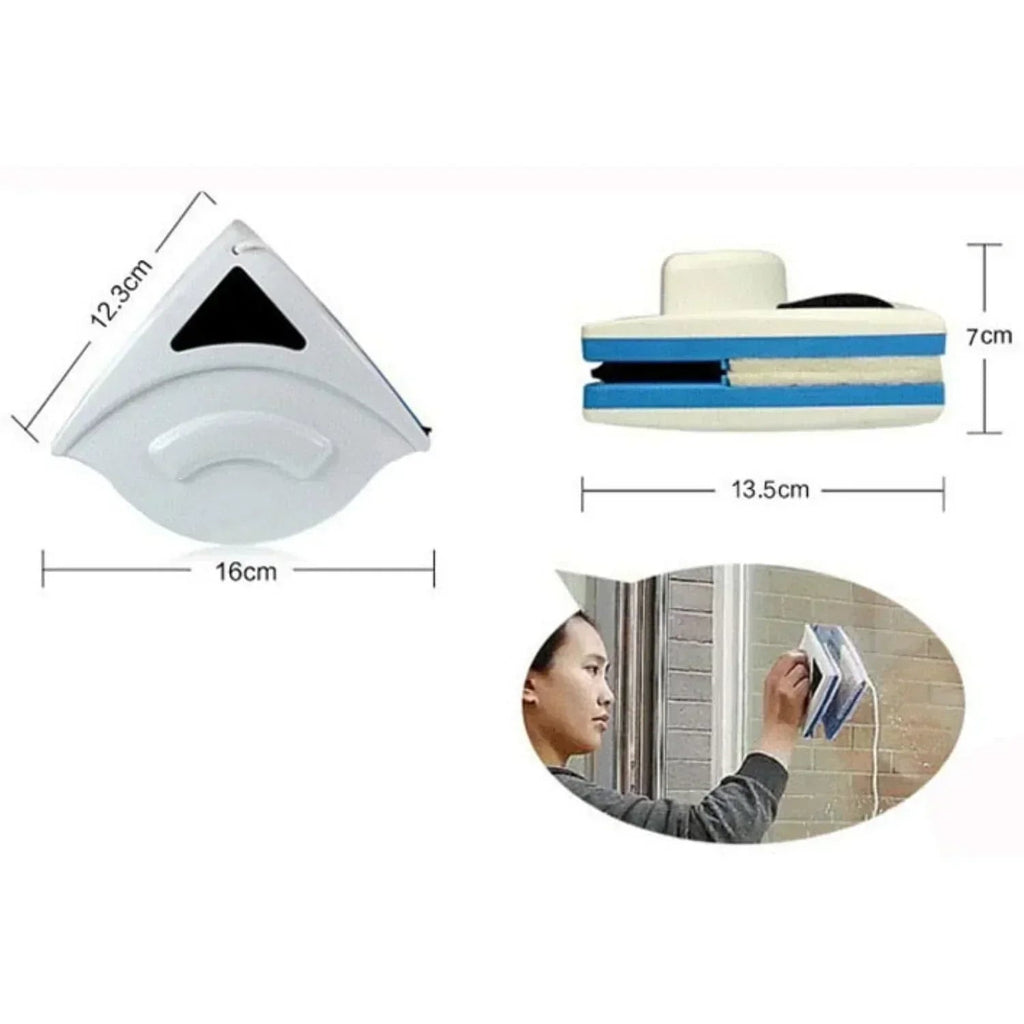 Magnetic Double-Sided Window Cleaner — Streak-Free Glass Tool 7