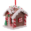 Mini Gingerbread House Decoration – Hand-Painted Resin Figurine 9