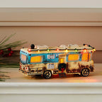 Miniature Christmas House Figurine — Resin Desktop Decor 3