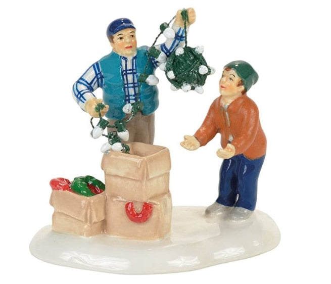 Miniature Christmas House Figurine — Resin Desktop Decor 5