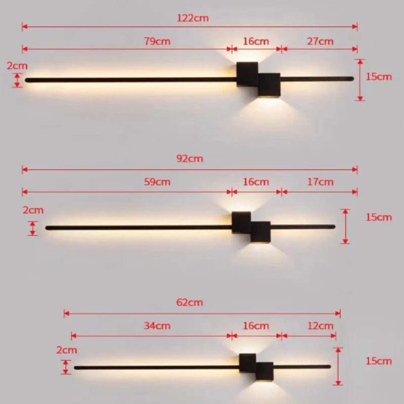 Minimalist LED Metal Wall Lamp — Indirect Soft Lighting 10